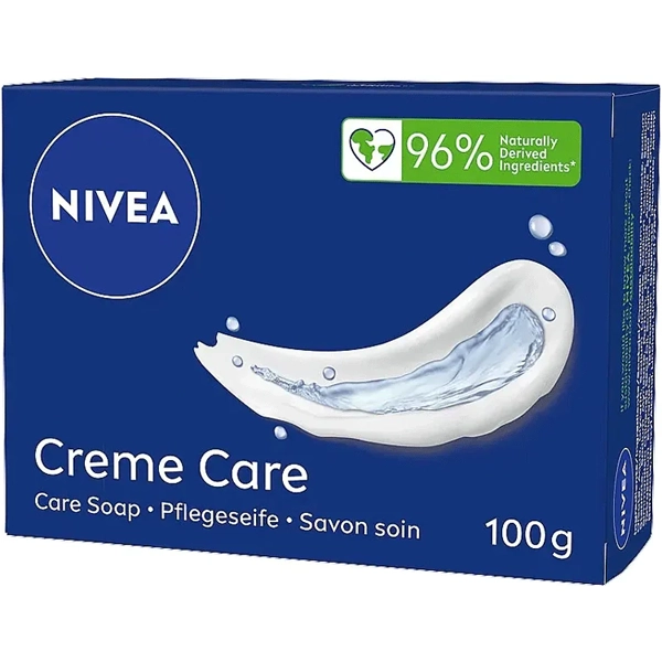 صابون کرمی نیوا اصل نرم کننده پوست بدن 100 گرم | NIVEA Creme Care Soap 100g